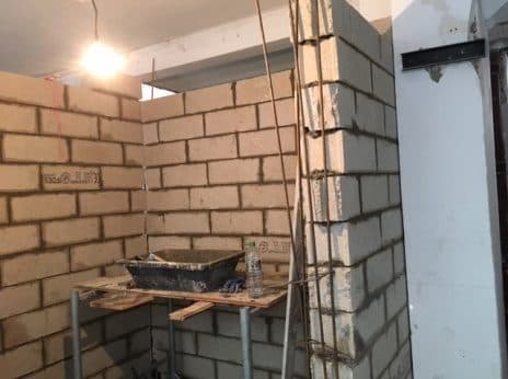 Travaux de structure lors de la réhabilitation des appartements du 37 rue Meslay à Paris